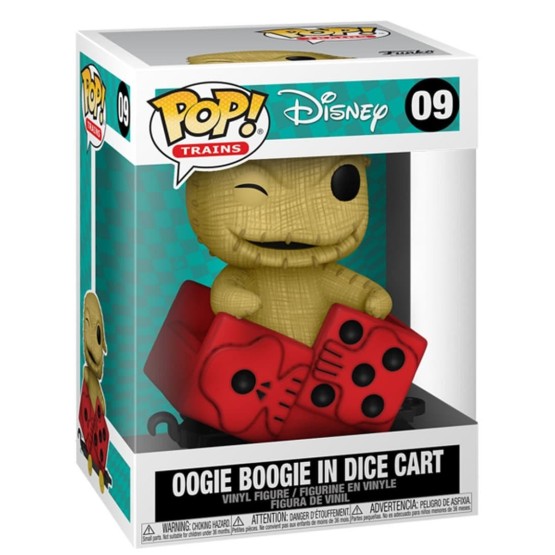 Funko Pop! 09 Oogie boogie in dice cart (Pesadilla antes de navidad)