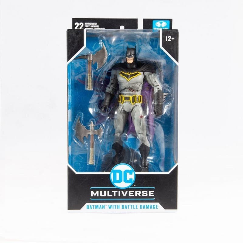 Figura Batman (Battle Damage) 18 cm DC Multiverse Dark Nights: Metal