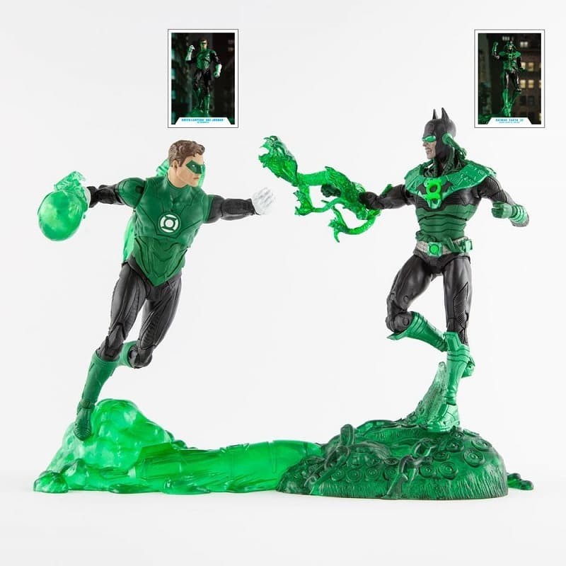 Figuras Batman Earth-32 y Green Lantern 18 cm DC Multiverse Collector Multipackpack
