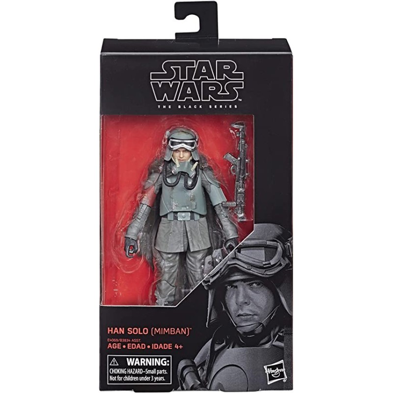 FIGURA STAR WARS THE BLACK SERIES 15CM (78) HAN SOLO MIMBAN (E4069/B3834)