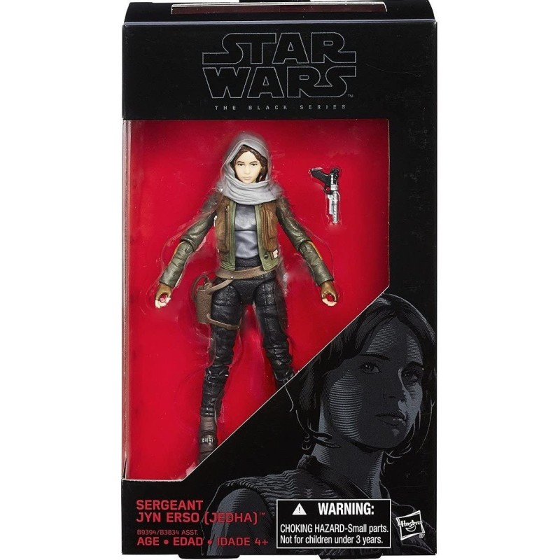 FIGURA STAR WARS THE BLACK SERIES SERGEANT JYN ERSO JEDHA (22) 15CM (B9394)