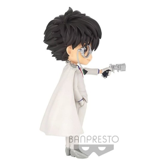 Q Posket  Detective frac blanco Conan   14 cm (Ver. A)