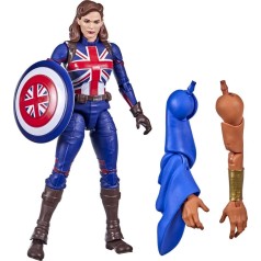 Figura Captain Carter 15 cm  Marvel Legends What If...? BAF The Watcher (F0331)