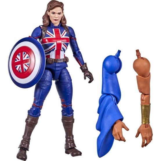 Figura Captain Carter 15 cm  Marvel Legends What If...? BAF The Watcher (F0331)