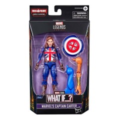 Figura Captain Carter 15 cm  Marvel Legends What If...? BAF The Watcher (F0331)