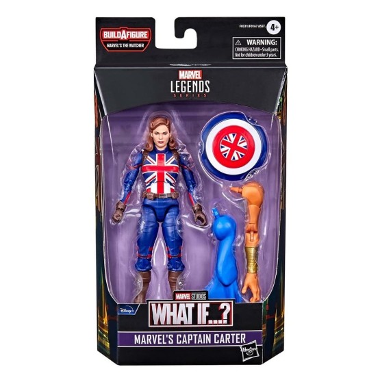 Figura Captain Carter 15 cm  Marvel Legends What If...? BAF The Watcher (F0331)