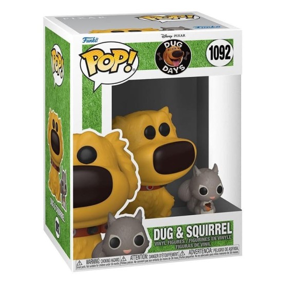 Funko Pop! 1092 Dug & Squirrel (Dug Days)