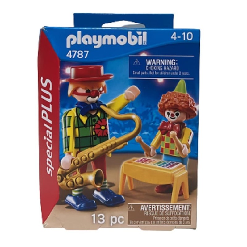 Payasos con instrumentos Playmobil Special Plus 4787