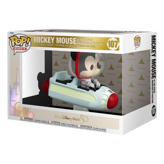 Funko Pop! 107 Mickey Mouse At Space Mountain Attraction