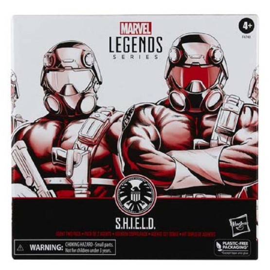 Pack dos Agentes de Shield Marvel Legends Figuras 15 cm (F4740)