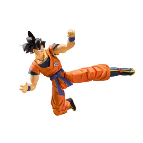 Son Goku Saiyan Raised on Earth Dragon Ball Z SH Figuarts figura 14 CM