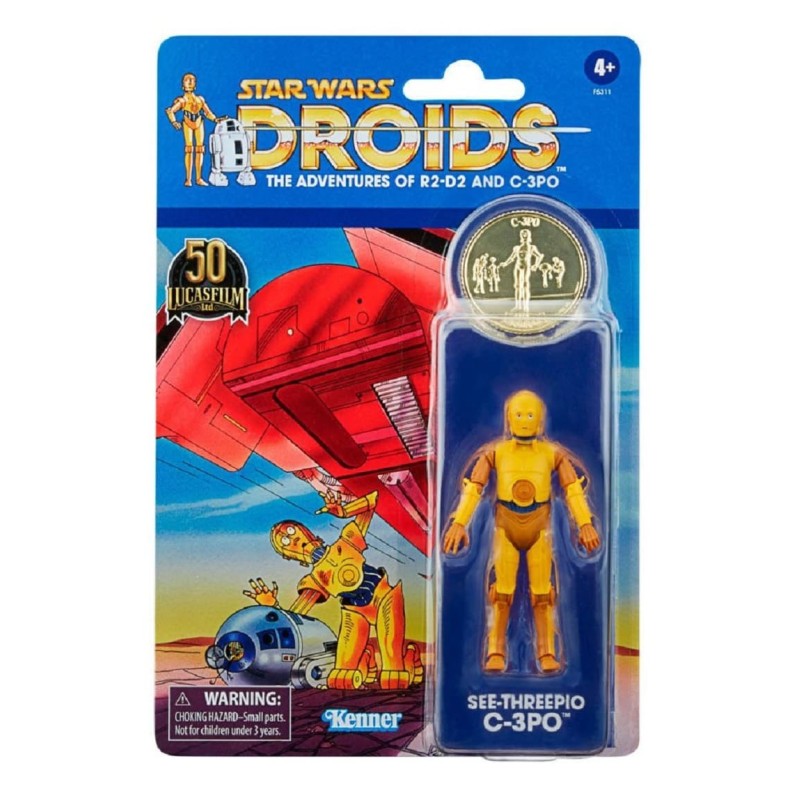 C-3PO Star Wars: Droids figura 9,5 cm (F5311)