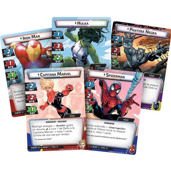 MARVEL CHAMPIONS - EL JUEGO DE CARTAS