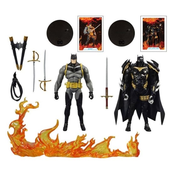 Figuras Batman Vs Azrael Armor 18 cm DC Multiverse Collector Multipack