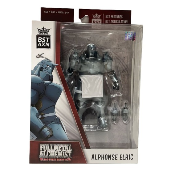 Alphonse Elric Full Metal Alchemist figura 13 cm BST AXN
