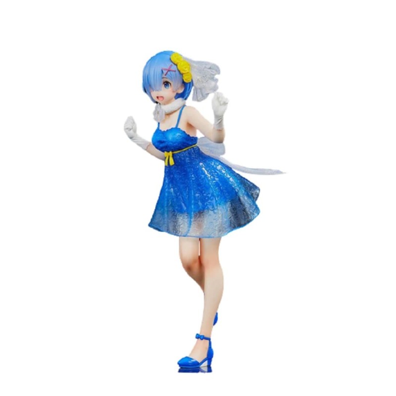 Rem Clear Dress Re:Zero Precious figura 23 cm