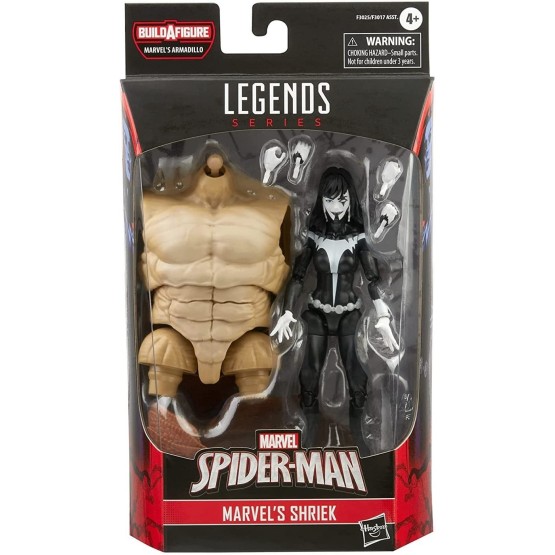 Shriek Marvel Legends Spiderman BAF Armadillo  figura 15 cm  (F3025)