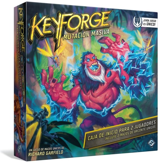 KEYFORGE MUTACIÓN MASIVA: CAJA DE INICIO PARA 2 JUGADORES