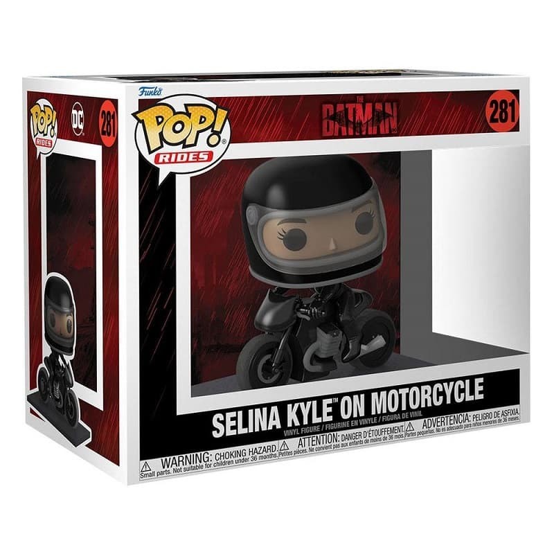 Funko Pop! Selina on Motorcycle Deluxe (The Batman)