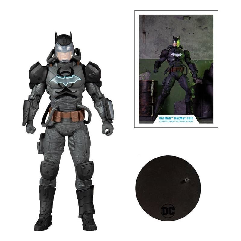 Batman Hazmat suit DC Multiverse figura 18 cm