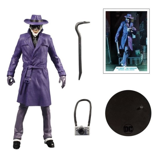 The Joker: The comedian DC Multiverse figura 18 cm
