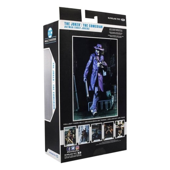 The Joker: The comedian DC Multiverse figura 18 cm