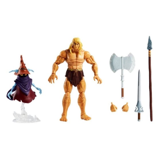 copy of Savage He-Man & Orko Revelation Masterverse deluxe figura 18 cm