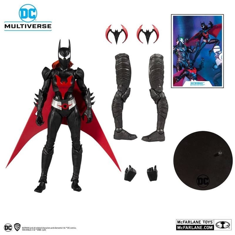 Batwoman Batman Beyond DC Multiverse Build A (JokerBolt) figura 18 cm