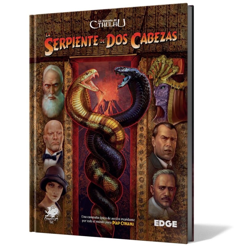 LA LLAMADA DE CTHULHU: LA SERPIENTE DE DOS CABEZAS - PULP CTHULHU