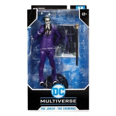 The Joker: The Criminal DC Multiverse figura 18 cm