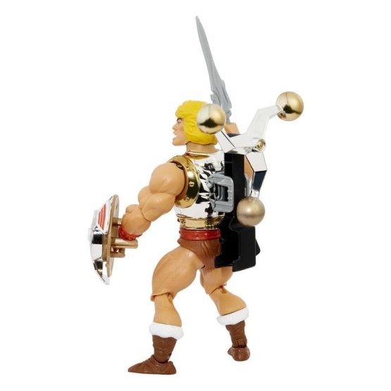 He-Man Puño volador Origins Mattel MOTU figura 14 cm