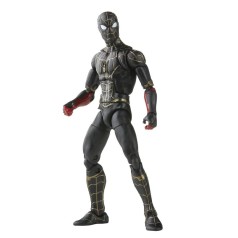 Sider-man (Traje negro y dorado) Marvel Legends No way home BAF Armadillo figura 15 cm  (F3019)