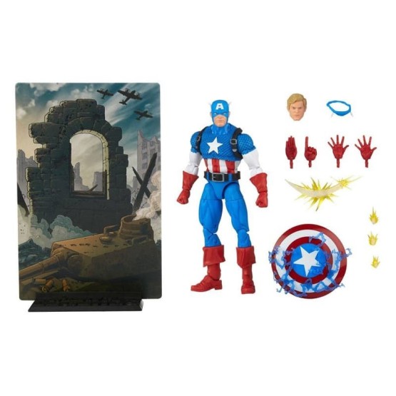 Captan America Marvel Legends 20 Anniversary S1 figura 15 cm  (F3439)