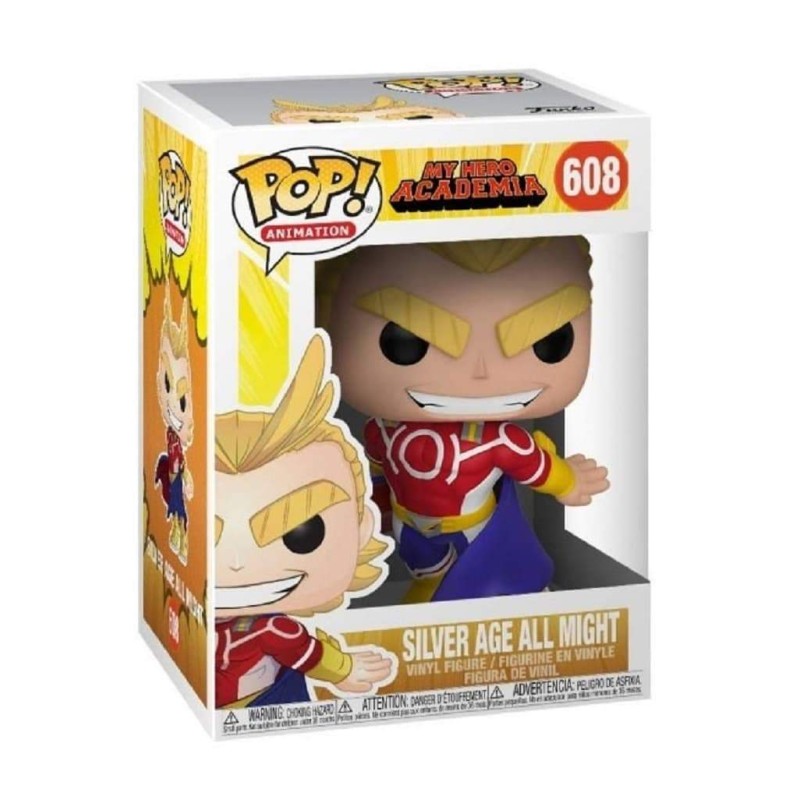 Funko Pop! 608 Silver Ager All Might (My Hero Academia)