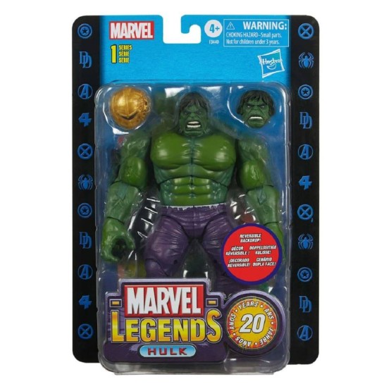 Hulk Marvel Legends 20 Anniversary S1 figura 15 cm  (F3440)