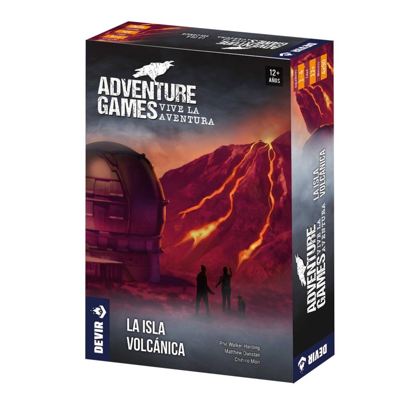 Adventure games: La Isla Volcánica