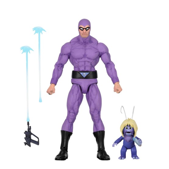 Defenders of the Earth Tha Phantom with Zuffy Neca figura 18 cm Defenders of the Earth Tha Phantom with Zuffy Neca figura 18 cm