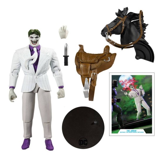 Batman The Dark Knight Returns: DC Multiverse The Joker figura 18 cm