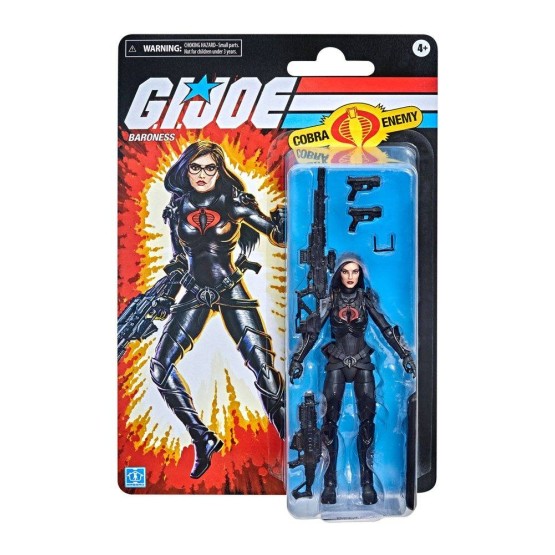 Figura BARONESS 15 cm GIJOE Cobra Enemy Retro