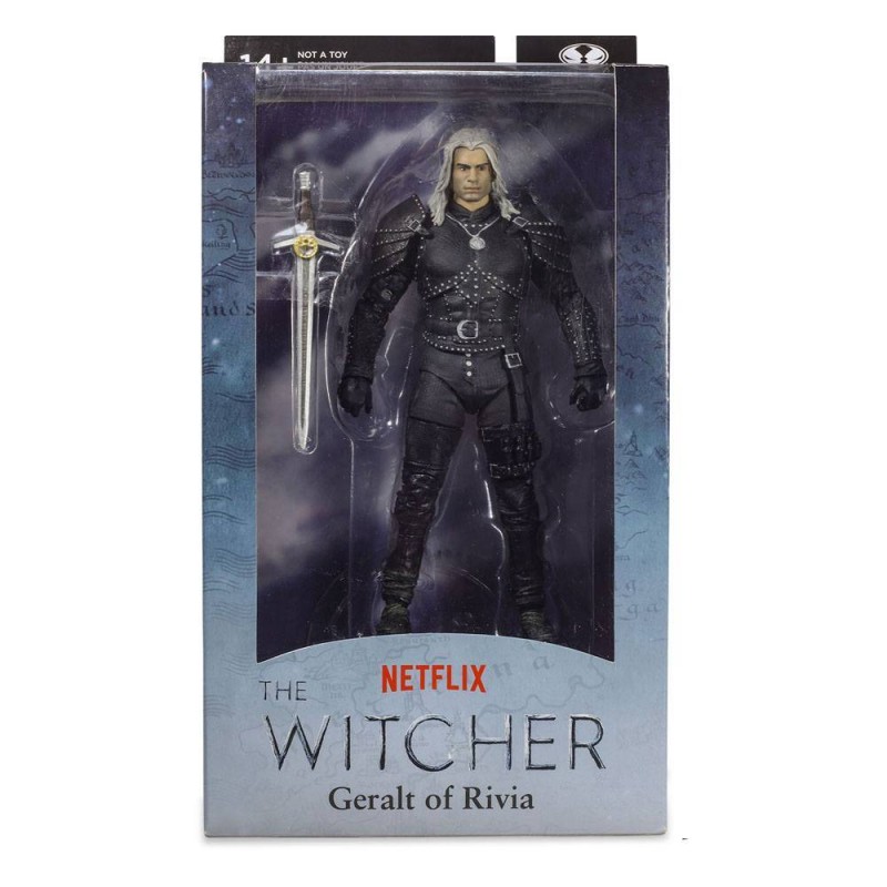 Figura Geralt de Rivia 18 cm The Witcher Netflix McFarlene