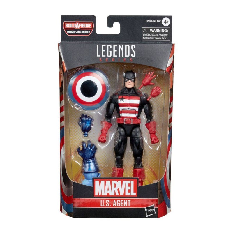 U.S. Agent Marvel Legends BAF Marvel´s Controller figura 15 cm