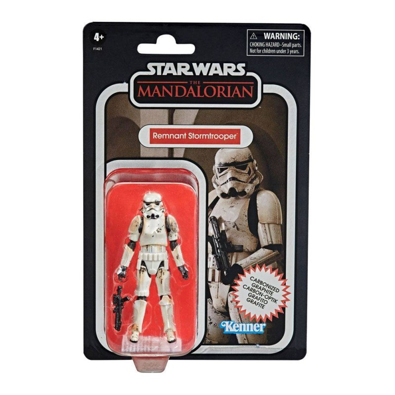 Remnant Stormtrooper Carbonized The Vintage Collection SW: The Mandalorian (F1421) Figura 9,5 cm