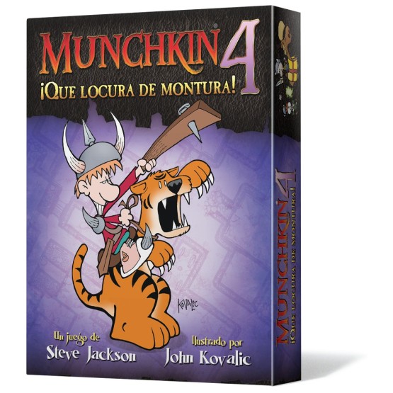 MUNCHKIN 4: ¡QUE LOCURA DE MONTURA!