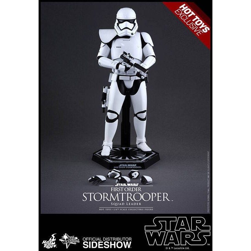First Order Stormtrooper Squad Leader Hot Toys SW: The force Awakens Figura escala 1:6 30 cm