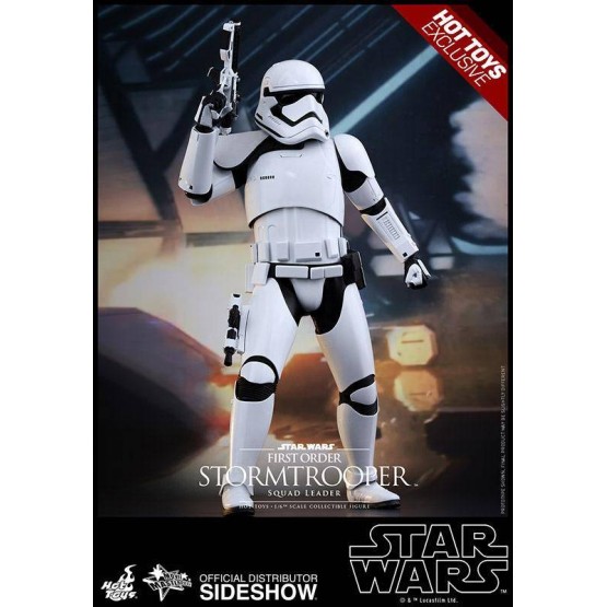 First Order Stormtrooper Squad Leader Hot Toys SW: The force Awakens Figura escala 1:6 30 cm