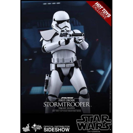 First Order Stormtrooper Squad Leader Hot Toys SW: The force Awakens Figura escala 1:6 30 cm