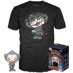 Funko POP! Tees. POP y Camiseta It 2 Pennywise Talla M