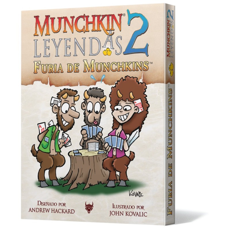 MUNCHKIN LEYENDAS 2: FURIA DE MUNCHKINS