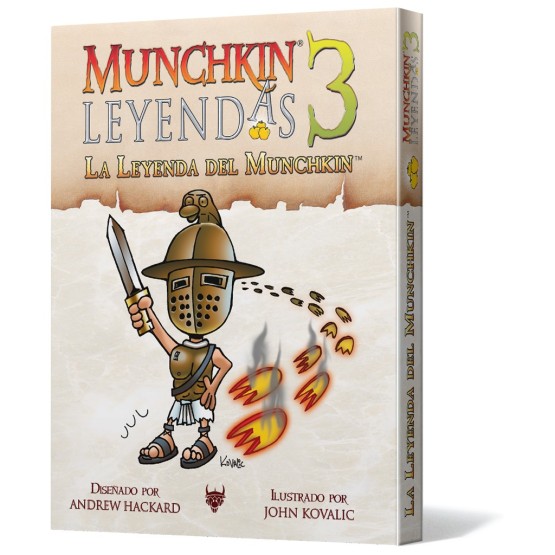 MUNCHKIN LEYENDAS 3: LA LEYENDA DEL MUNCHKIN