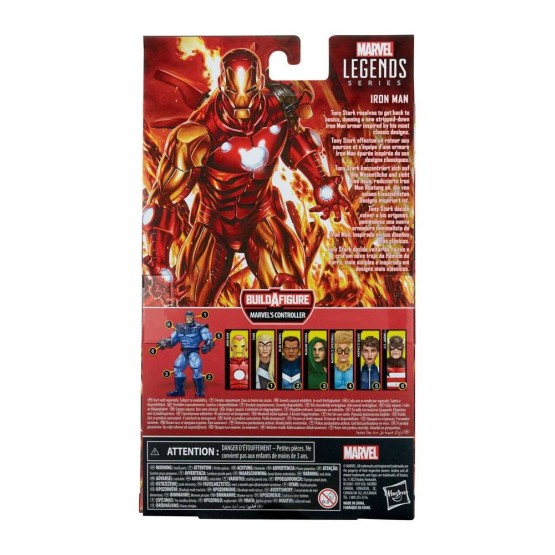 Iron Man Marvel Legends BAF Marvel's Controller (F4790) figura 15 cm